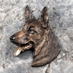 Schäferhundekopf